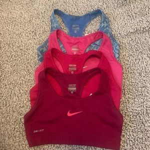 Nike sports bras
